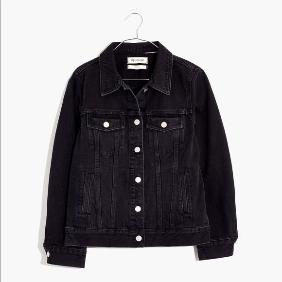 Madewell The Jean Jacket in Lunar Wash MD244